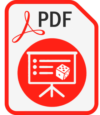 Scheda sintetica di presentazione del gioco in PDF